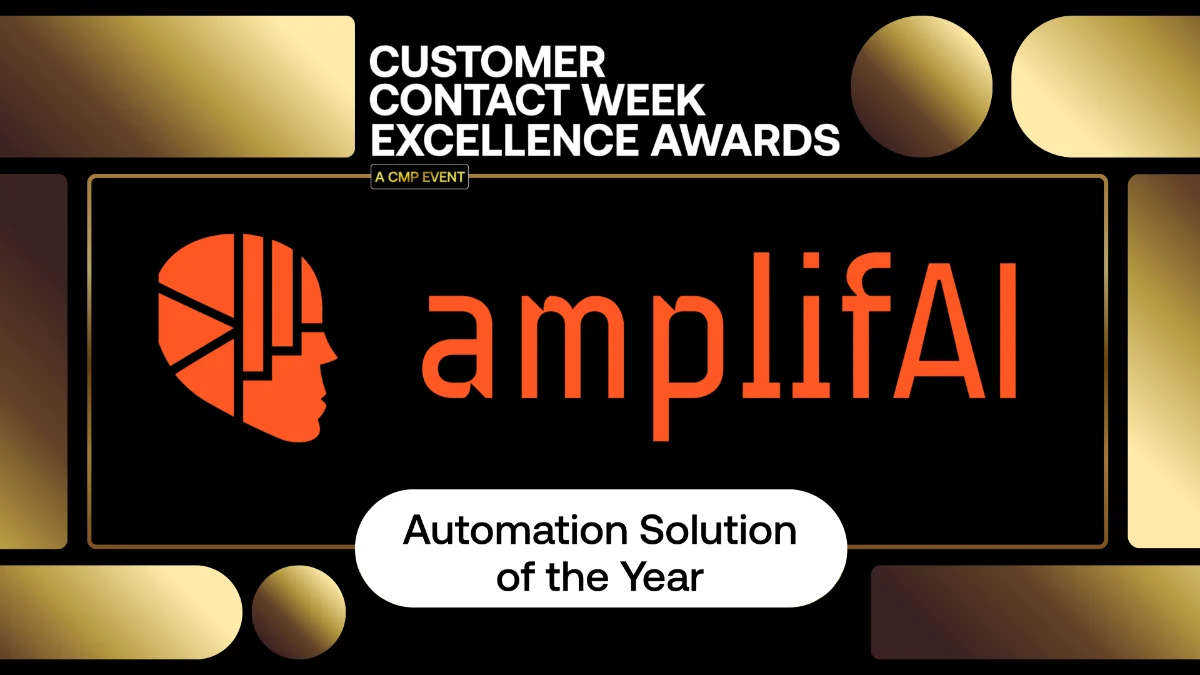 Customer Contact Week Excellence Awards: Automation Solution of the Year