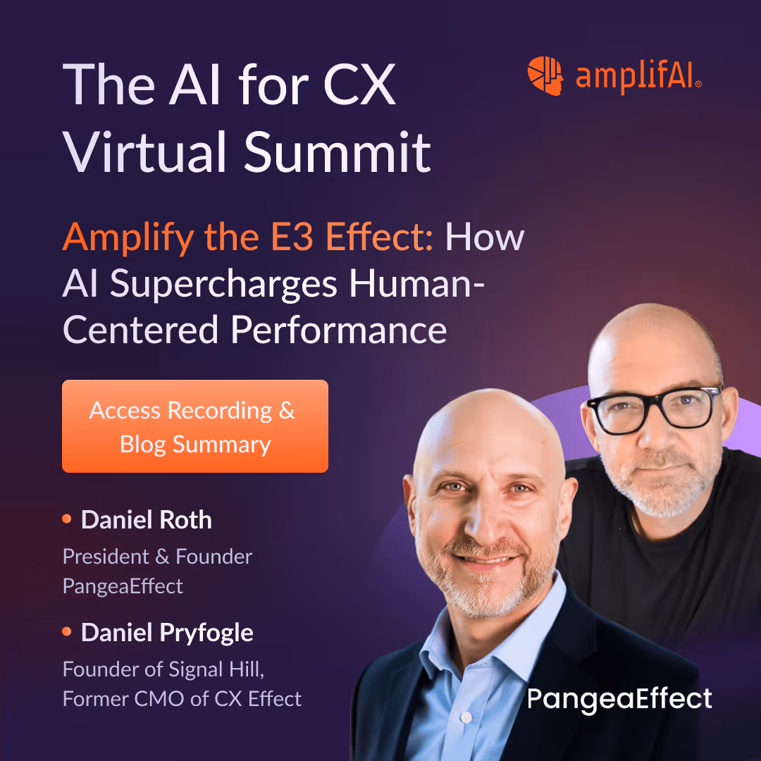 Amplify the E3 Effect: How AI Supercharges Human-Centered Performance