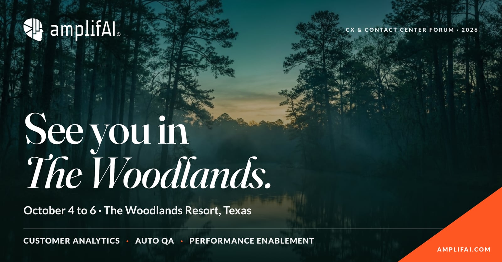 CX Forum 2026, The Woodlands