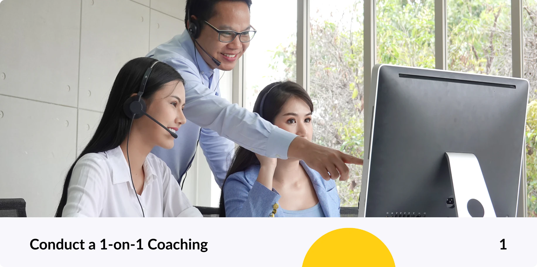 conduct one to one coaching sessions