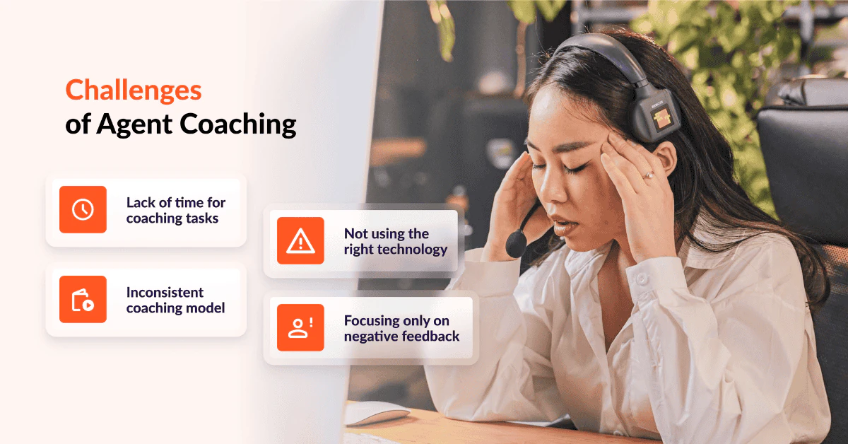 agent coaching challenges