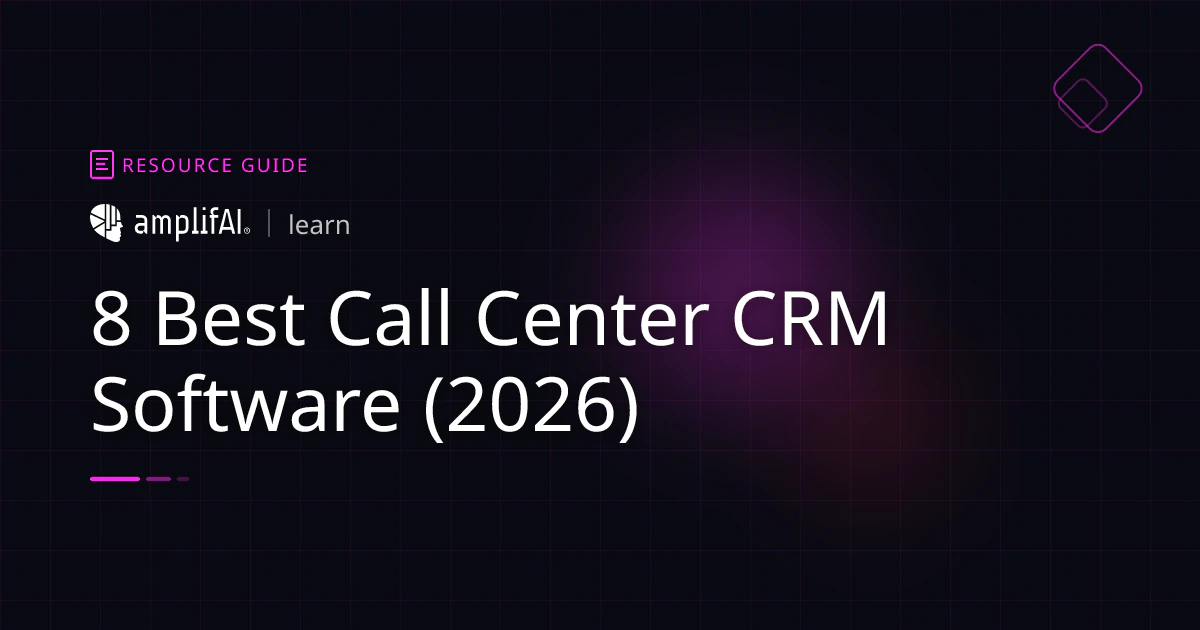 8 Best Call Center CRM Software (2026)