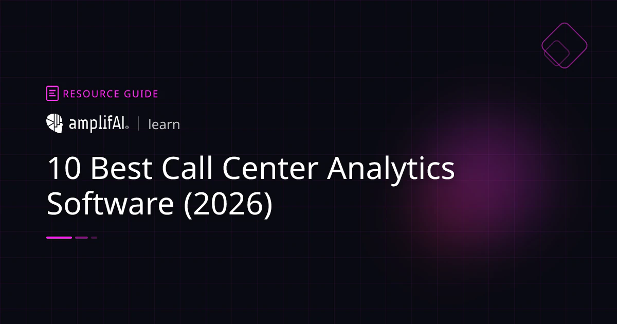10 Best Call Center Analytics Software (2026)