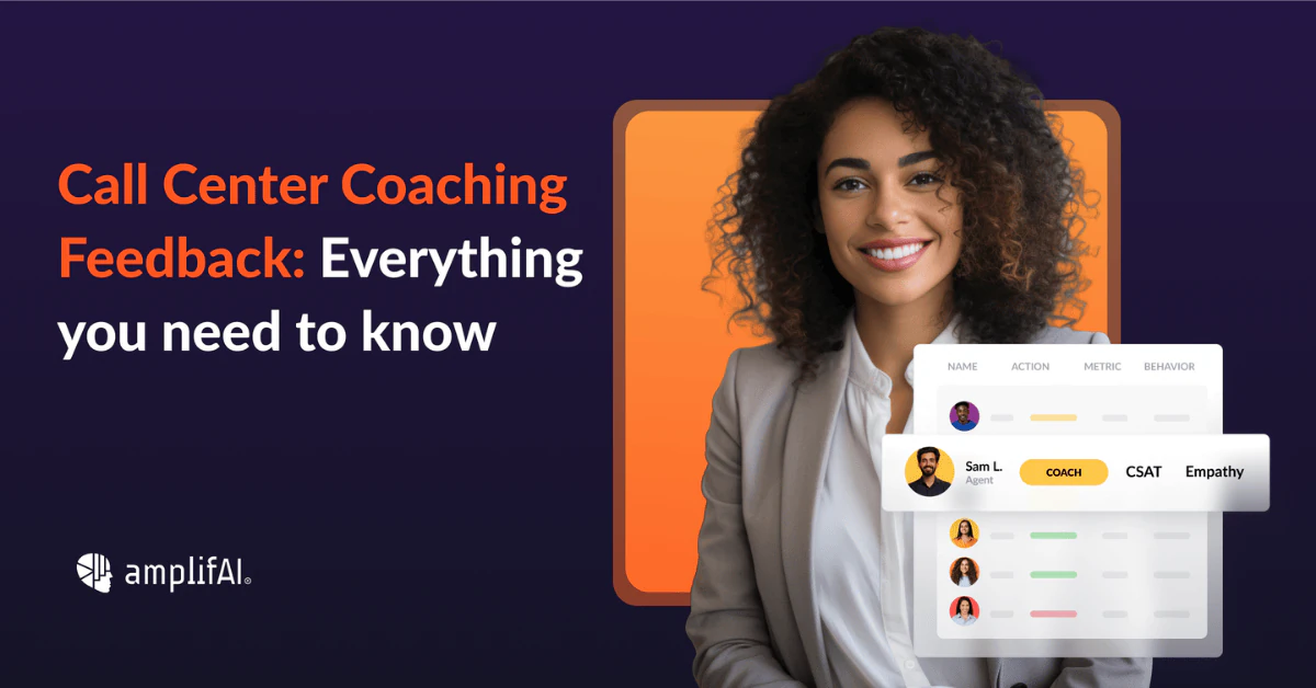 Call Center Coaching Feedback: Examples, Best Practices