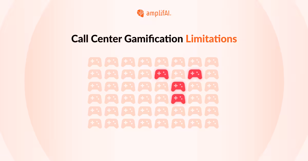 call center gamification limitations