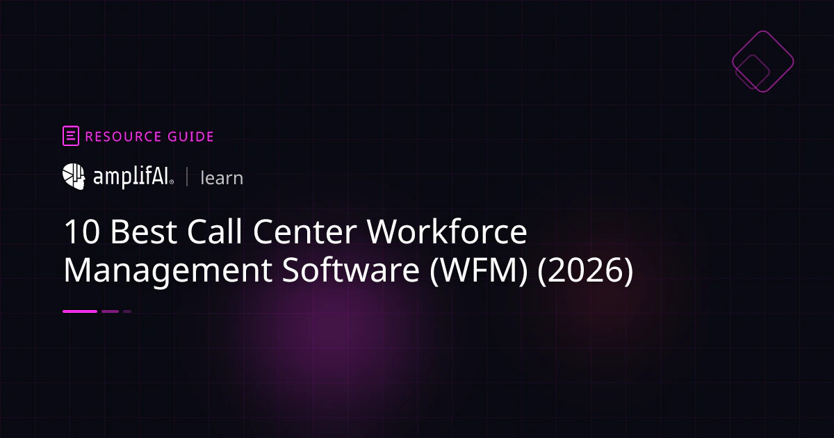 10 Best Call Center Workforce Management (WFM) Software 2026