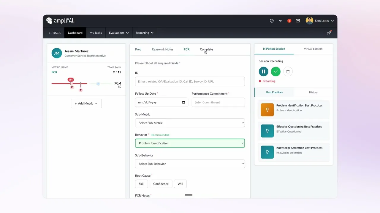 AmplifAI Customer Intelligence Demo | Customer Insights Software