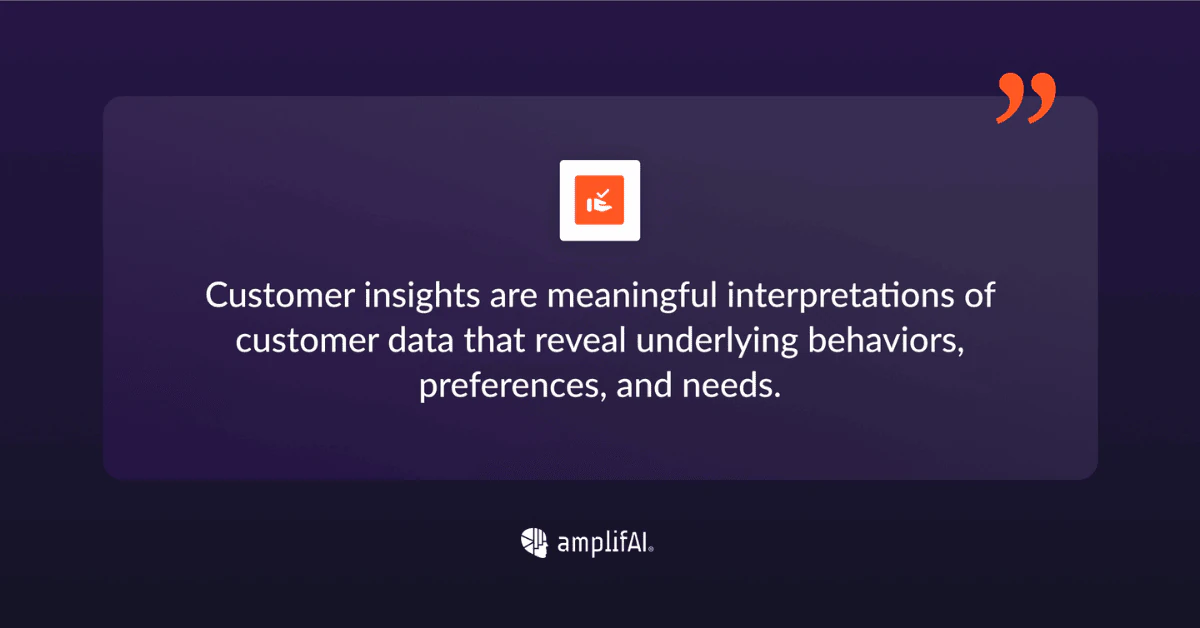 What Are Customer Insights