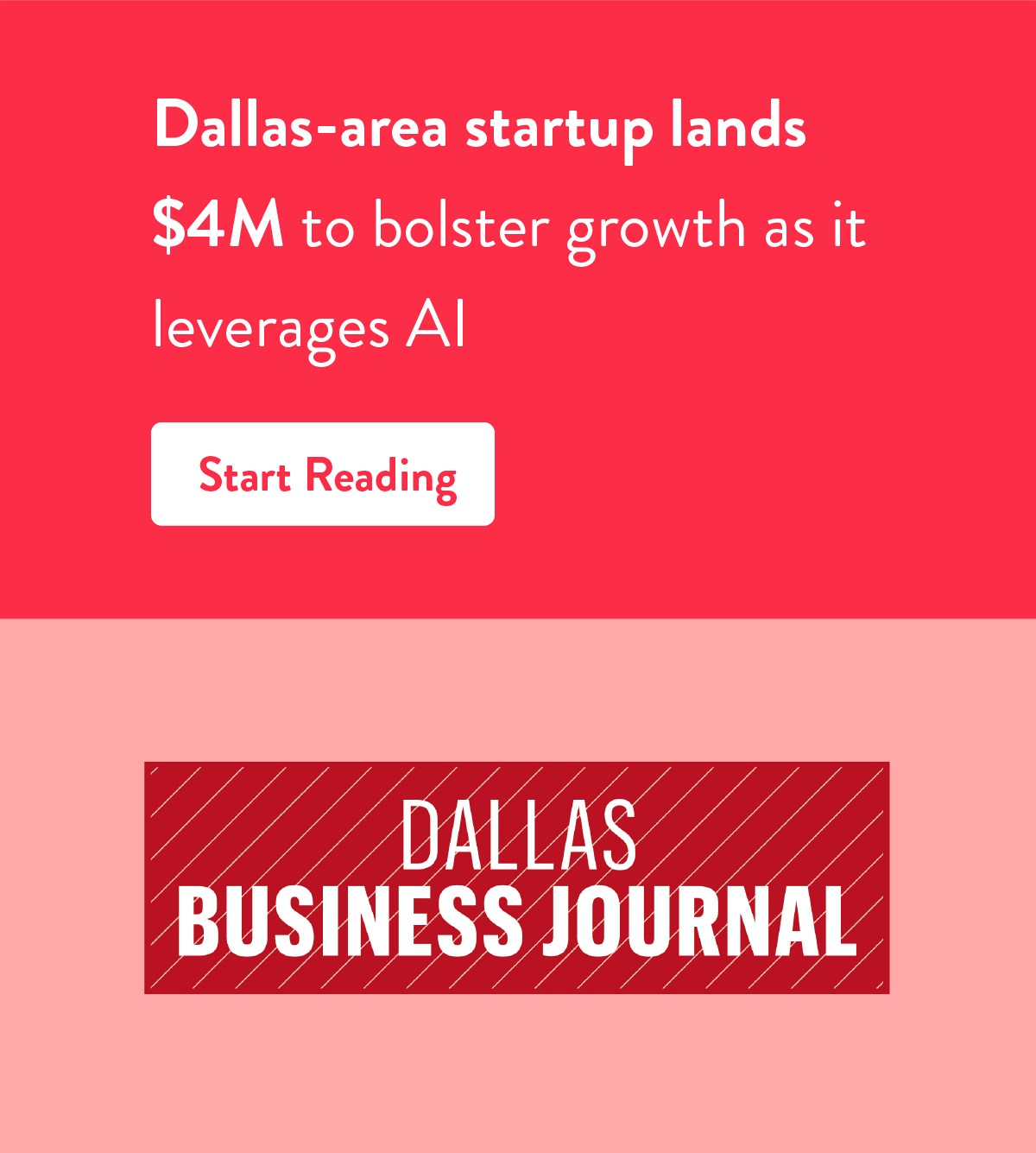Dallas-area startup lands $4M to bolster growth as it leverages AI