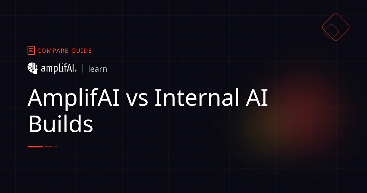 Internal AI vs Amplifai