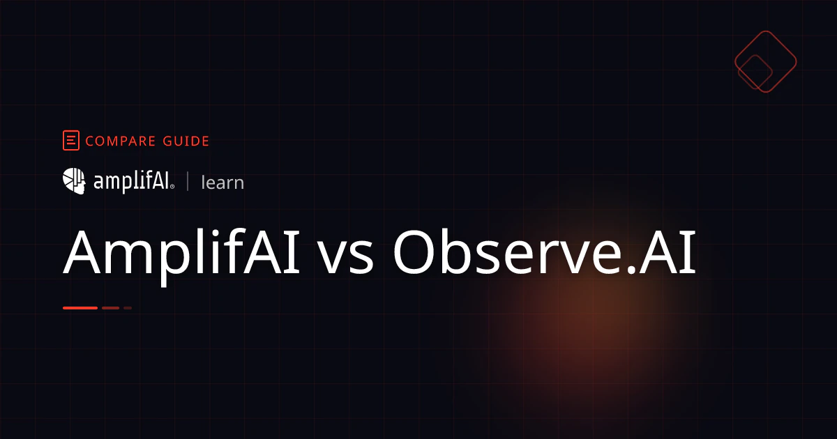 Observe AI vs AmplifAI
