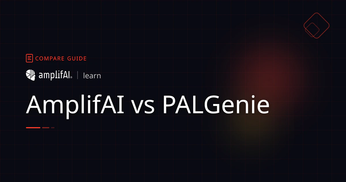 PAL Genie vs AmplifAI