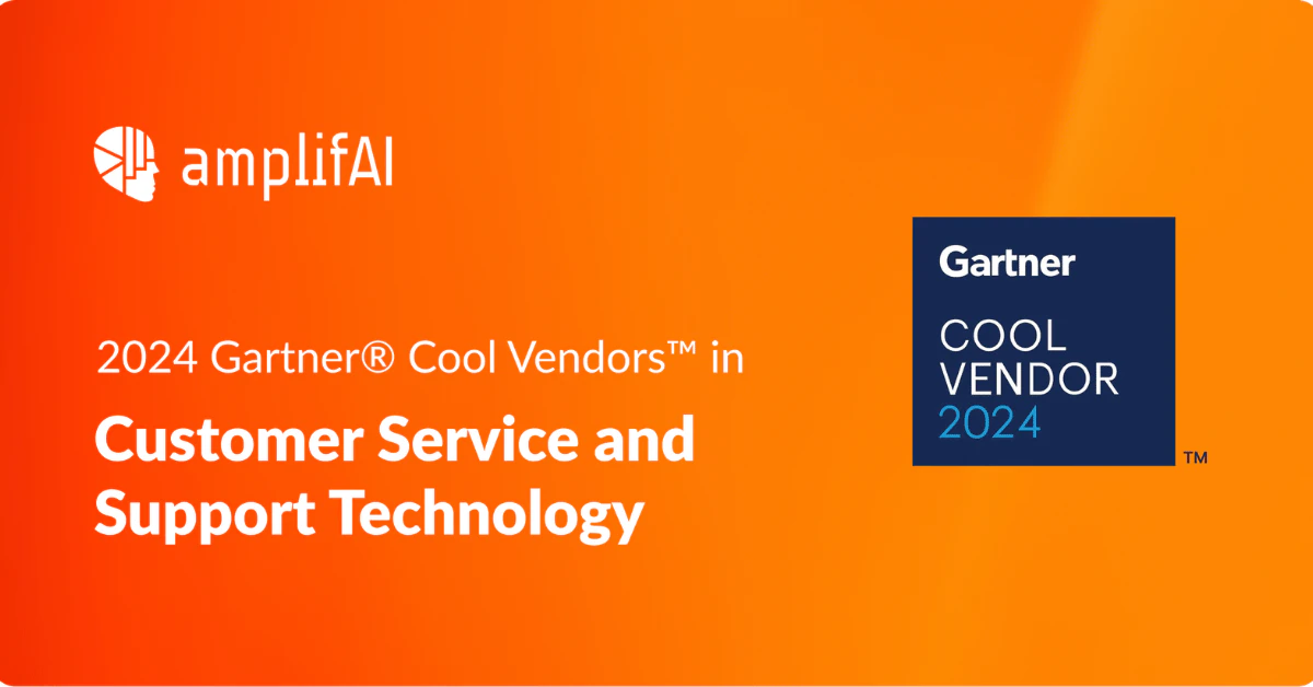 2024 Gartner® Cool Vendors™ for Customer Service and Support Technology Report