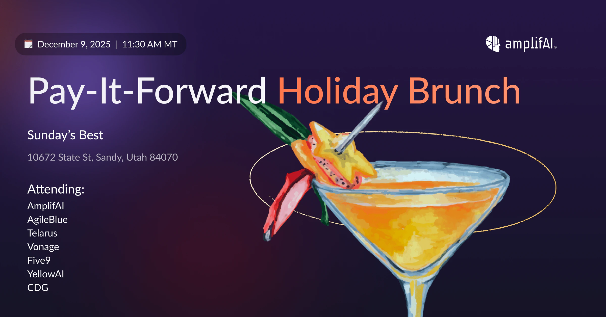 Pay-It-Forward Holiday Brunch