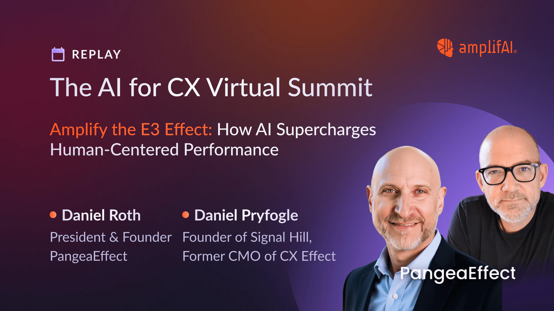 Amplify the E3 Effect: How AI Supercharges Human-Centered Performance - AI for CX Summit