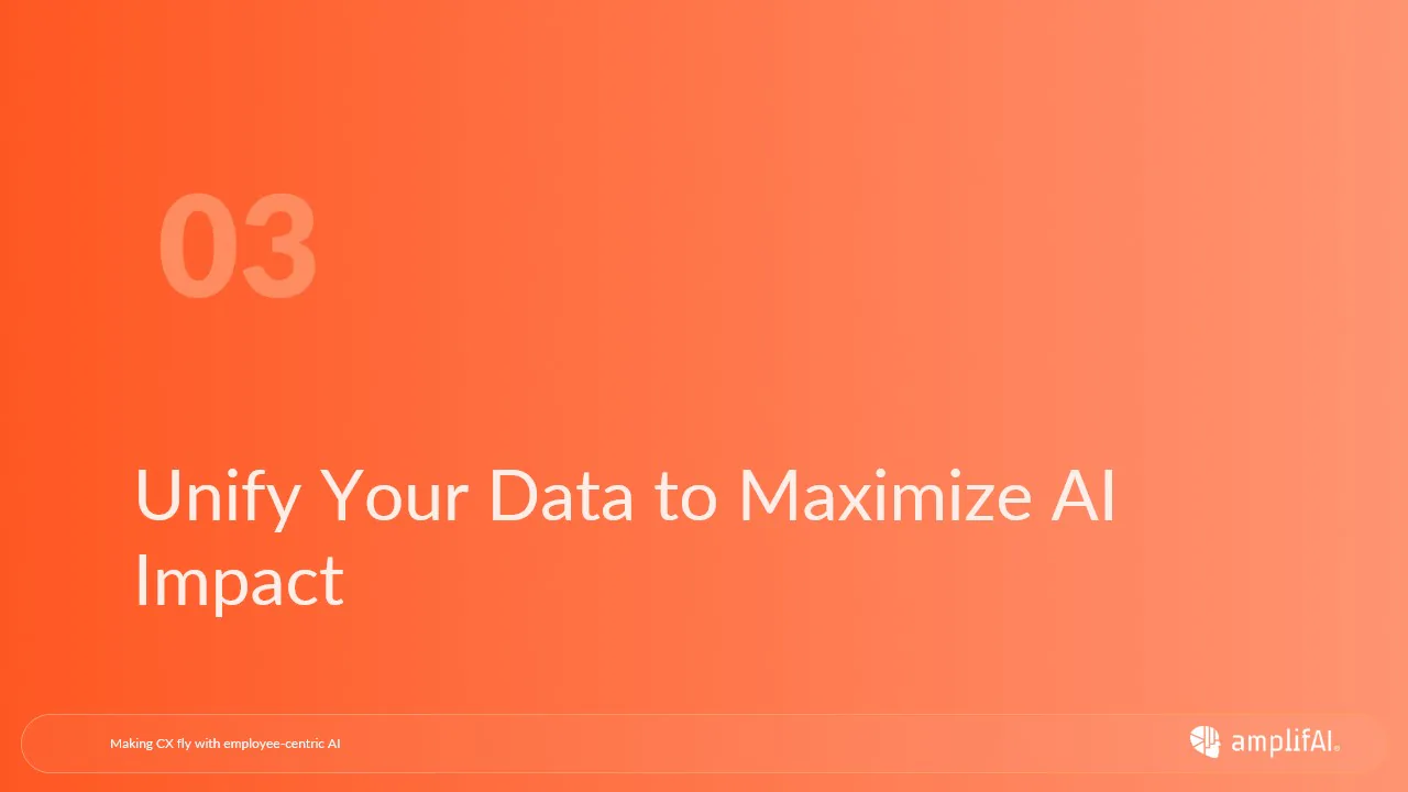 Unify Your Data to Maximize AI Impact