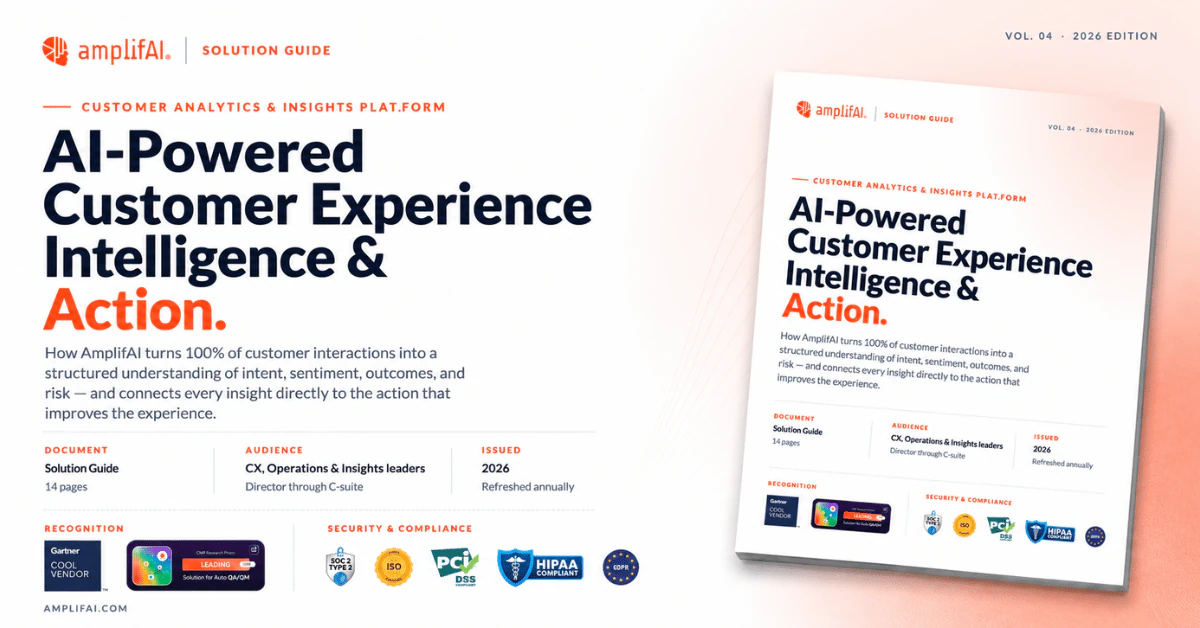 AI-Powered Customer Experience Intelligence and Action