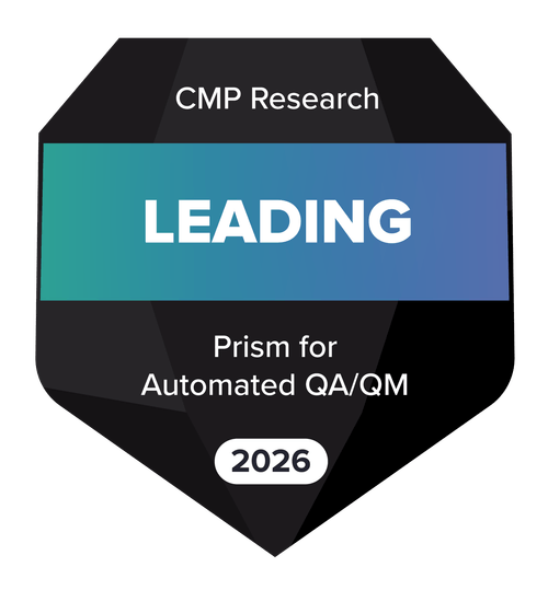 CMP Research Prism: Leading Automated QA/QM provider, 2026