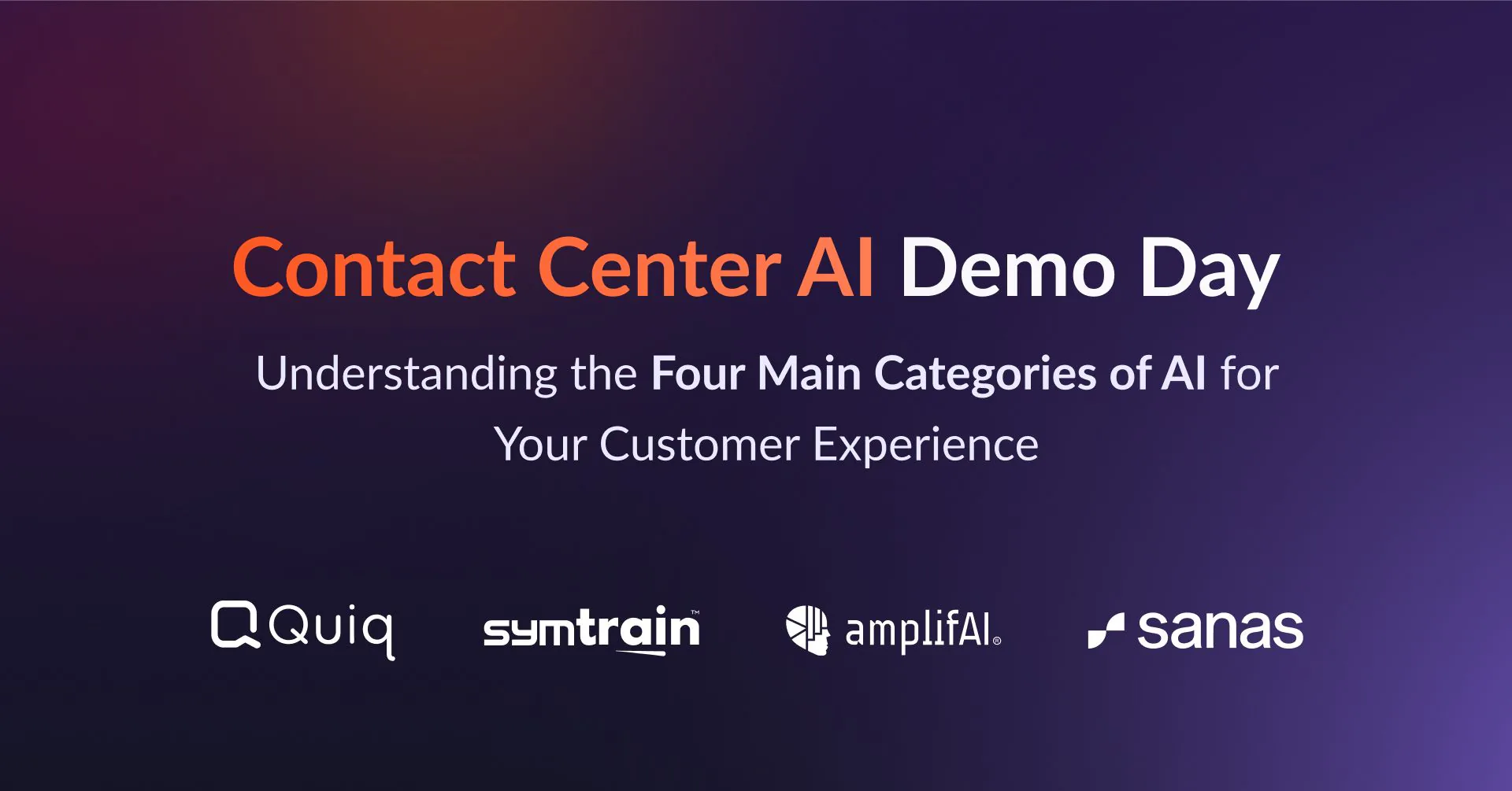 Contact Center AI Demo Day: AmplifAI Demo